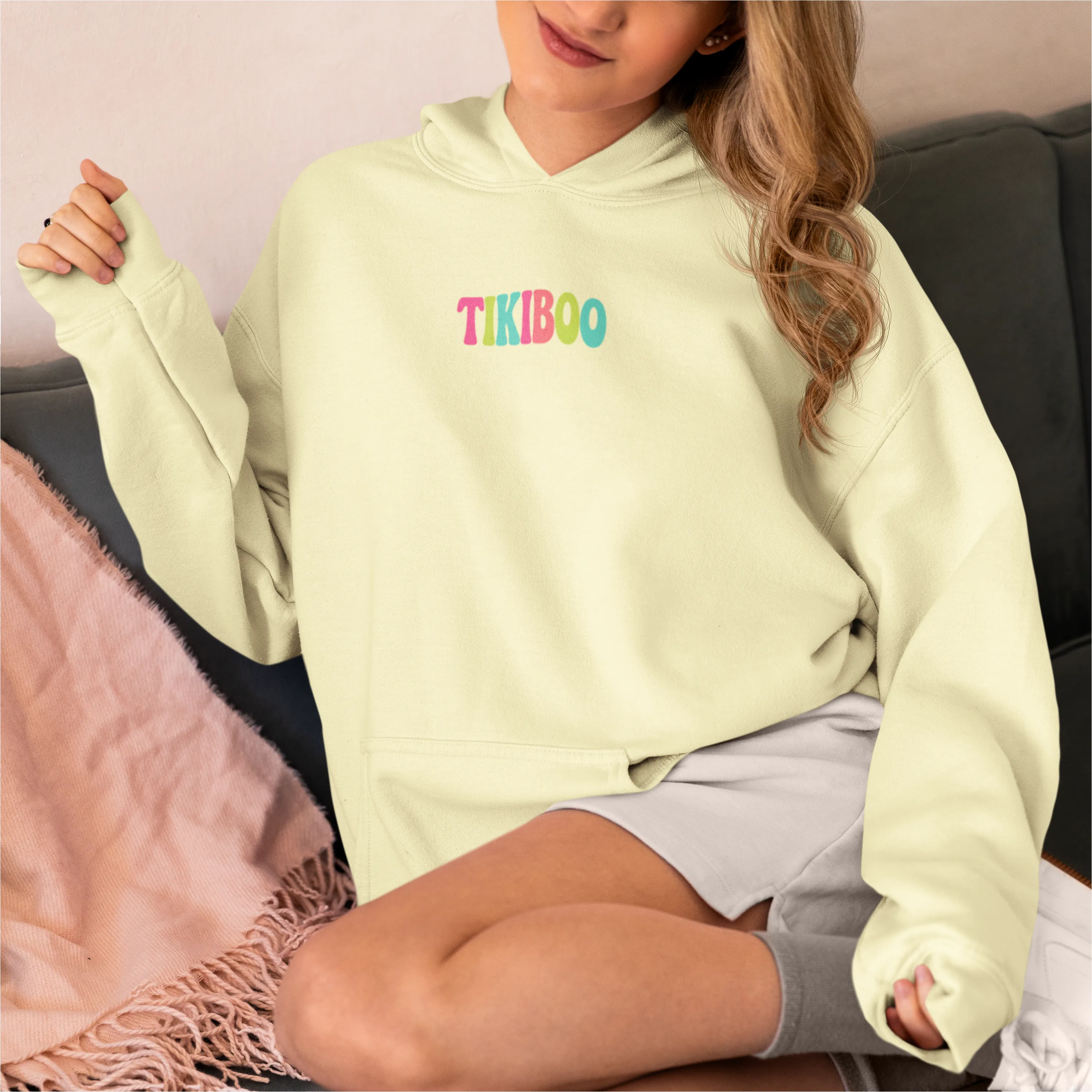 Good Vibes Hoodie sold by Tikiboo product image thumbnail 2