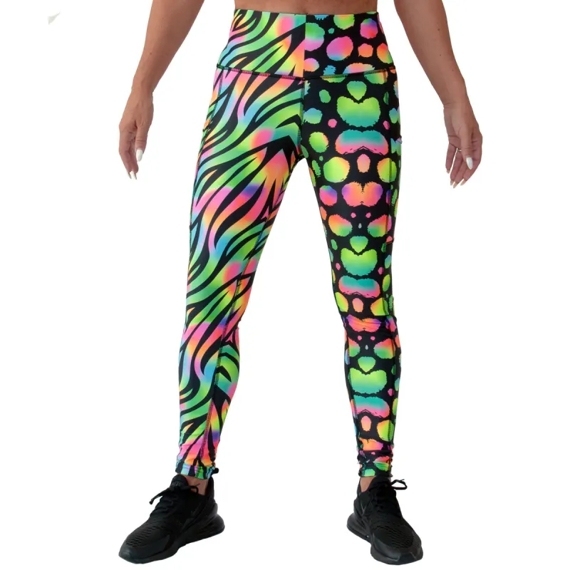*PRE ORDER* Neon Pick ‘n’ Mix Leggings sold by Tikiboo