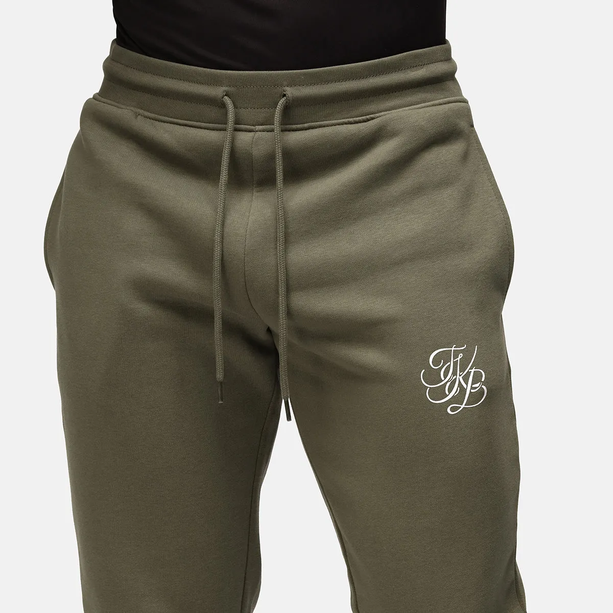 TKB Man Khaki Organic Joggers sold by Tikiboo product image thumbnail 2