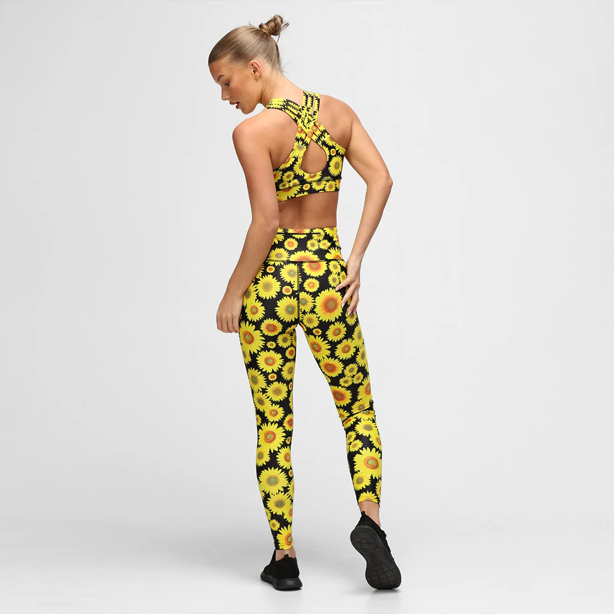Sunflowers Leggings sold by Tikiboo product image thumbnail 3