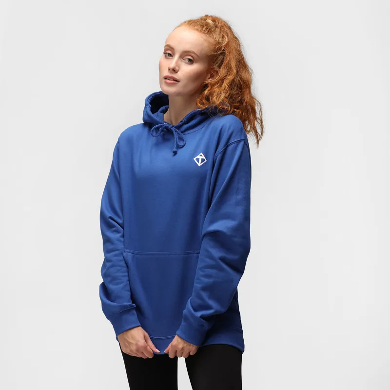Royal Blue Diamond Hoodie sold by Tikiboo
