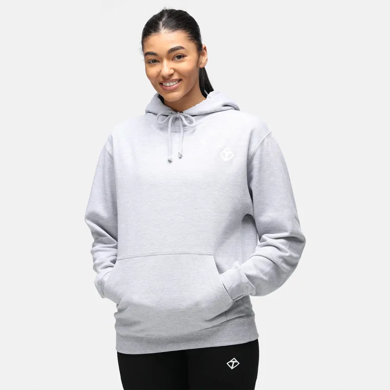 Heather Grey Diamond Hoodie sold by Tikiboo