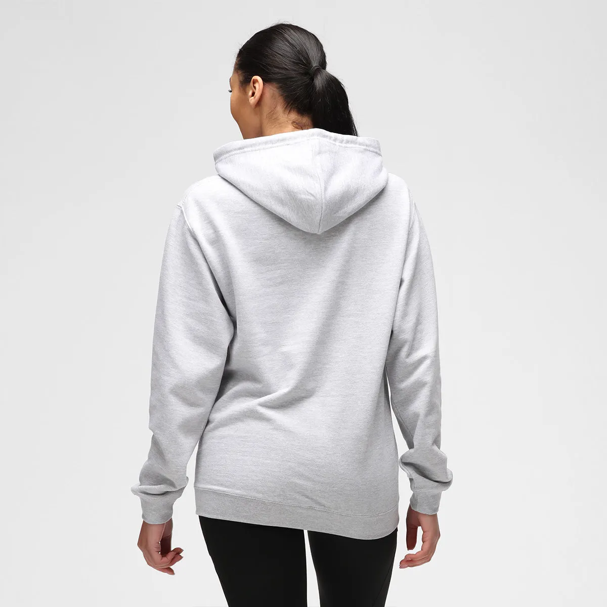 Heather Grey Diamond Hoodie sold by Tikiboo product image thumbnail 3