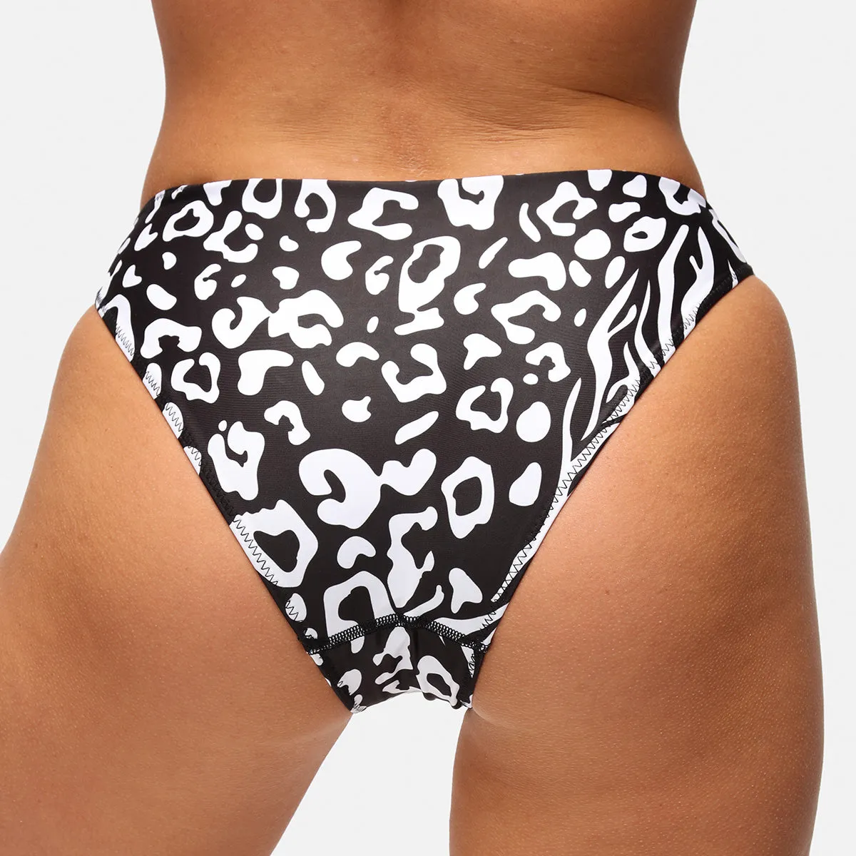 Monochrome Safari Tikini Bottoms sold by Tikiboo product image thumbnail 2