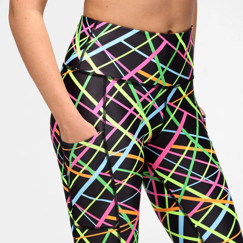 Clubbercise Neon Beam Leggings sold by Tikiboo