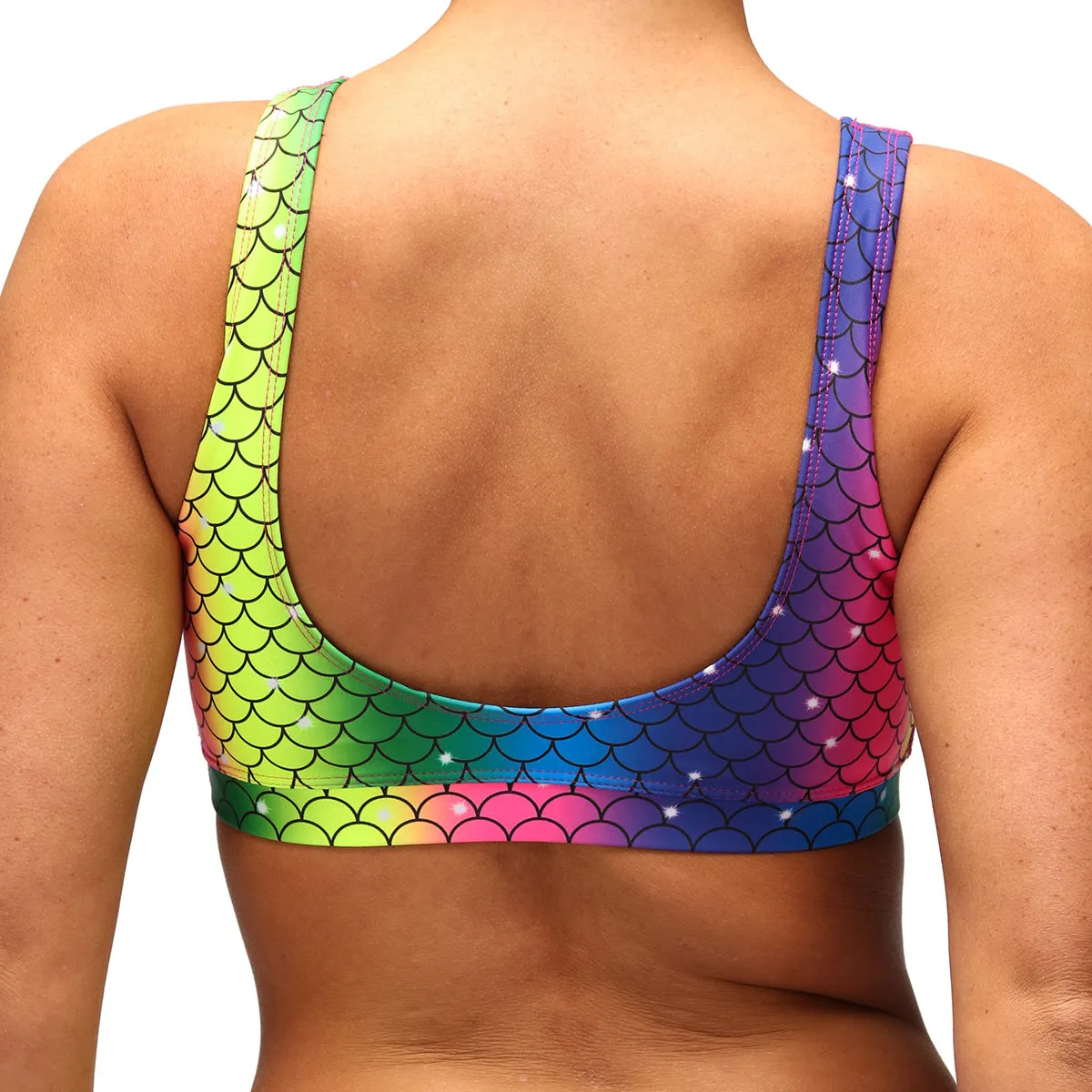 Rainbow Reef Cropped Tikini Top sold by Tikiboo product image thumbnail 2