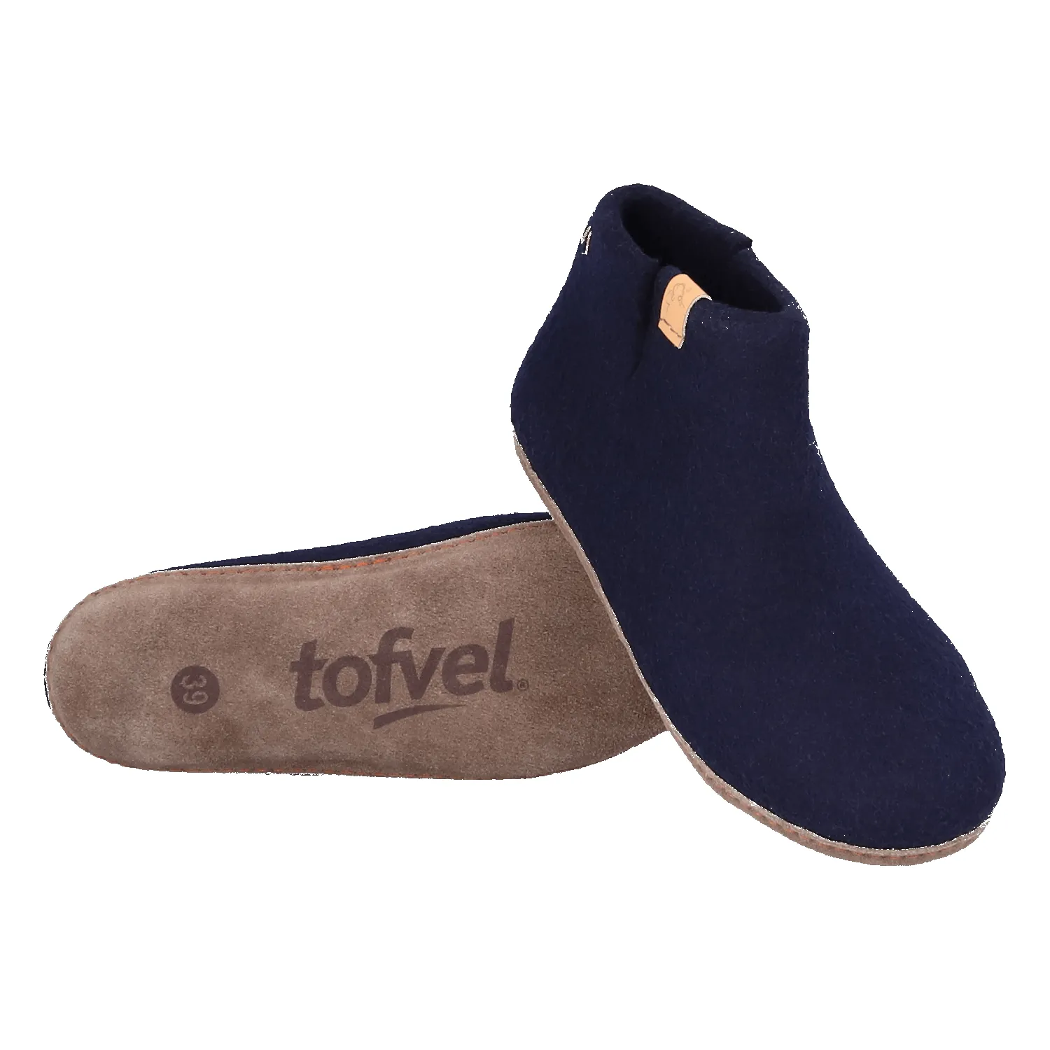 Mula Wolvilt Sloffen Navy Blue sold by Tofvel product image thumbnail 3