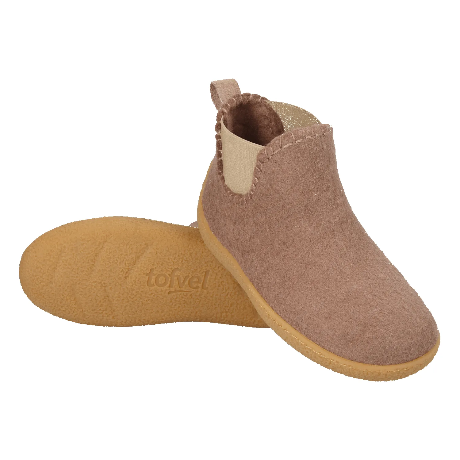 Celsi Wolvilt Pantoffels Camel sold by Tofvel product image thumbnail 3