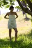 Verona Dress Short Ivory sold by Toit Volant