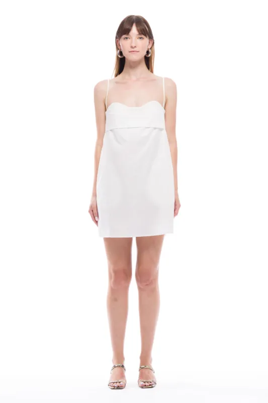 Verona Dress Short Ivory sold by Toit Volant