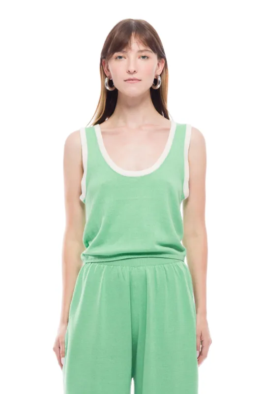 Kaya Knit Tank Top sold by Toit Volant