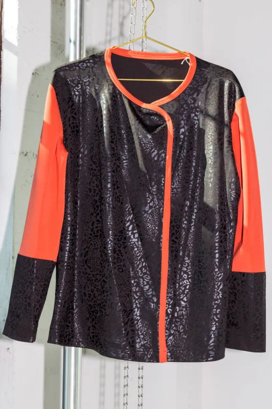 SAMPLE - Cardigan Color Block- size S sold by Toit Volant