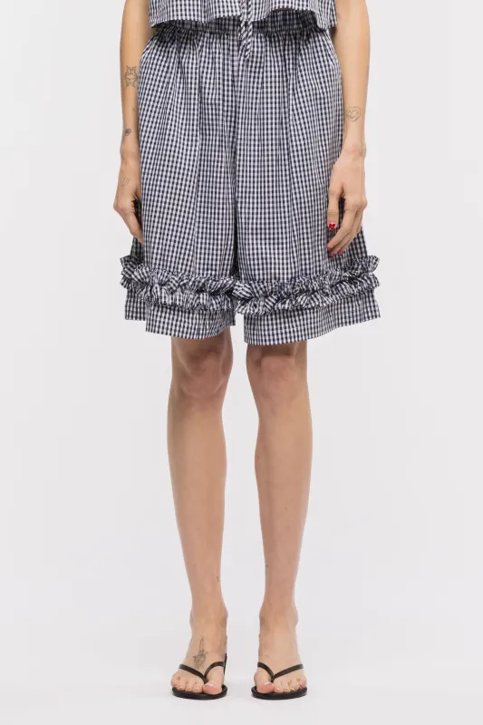 Greta Ruffle Shorts sold by Toit Volant