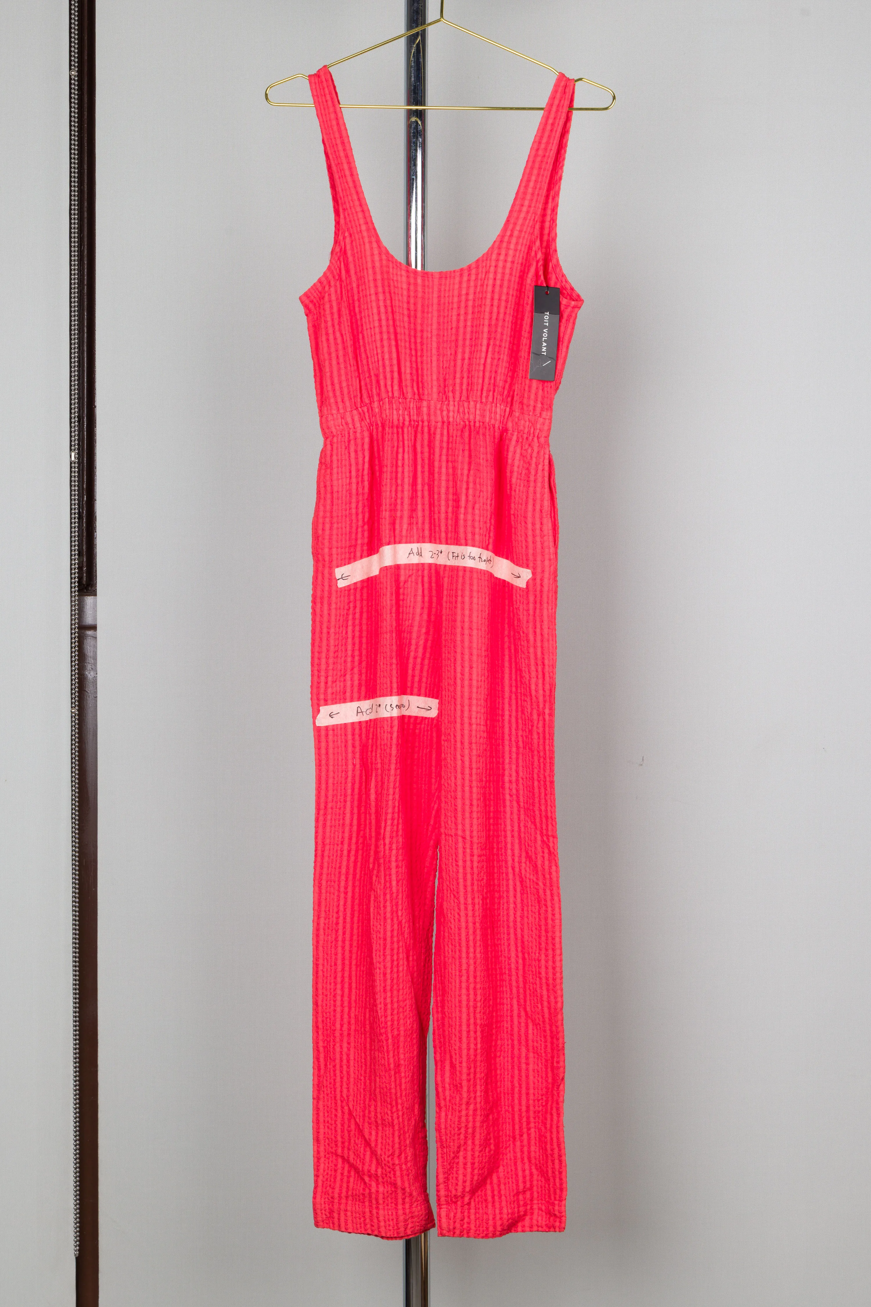 SAMPLE - Sandy Tank Jumpsuit in S sold by Toit Volant