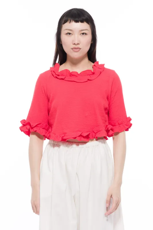 Audrey Crop Top sold by Toit Volant