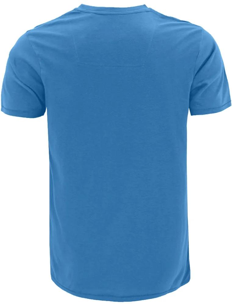 William Basic Crew Neck Cotton T-Shirt in Blue Marl sold by Tokyo Laundry product image thumbnail 2