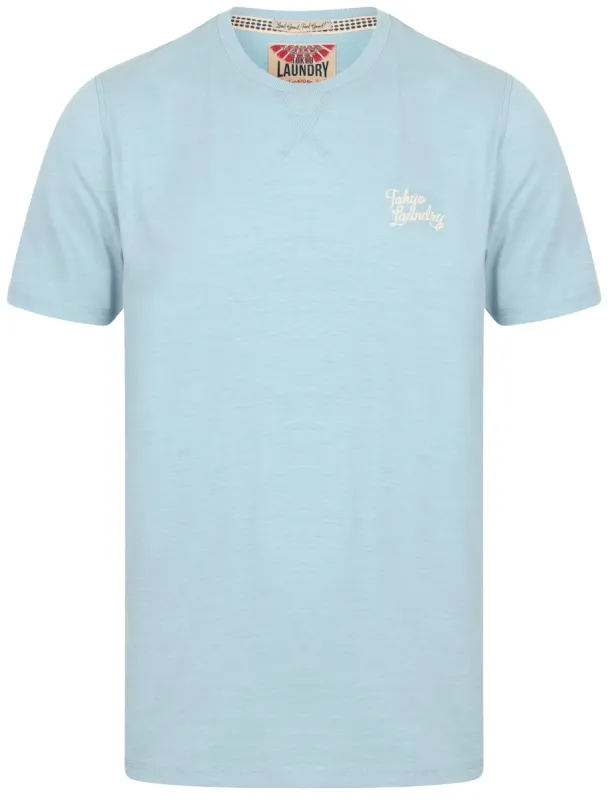 Sun Lake Cotton Crew Neck T-Shirt In Angel Falls - Tokyo Laundry sold by Tokyo Laundry