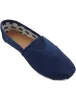 Ladies canvas espadrilles in navy sold by Tokyo Laundry