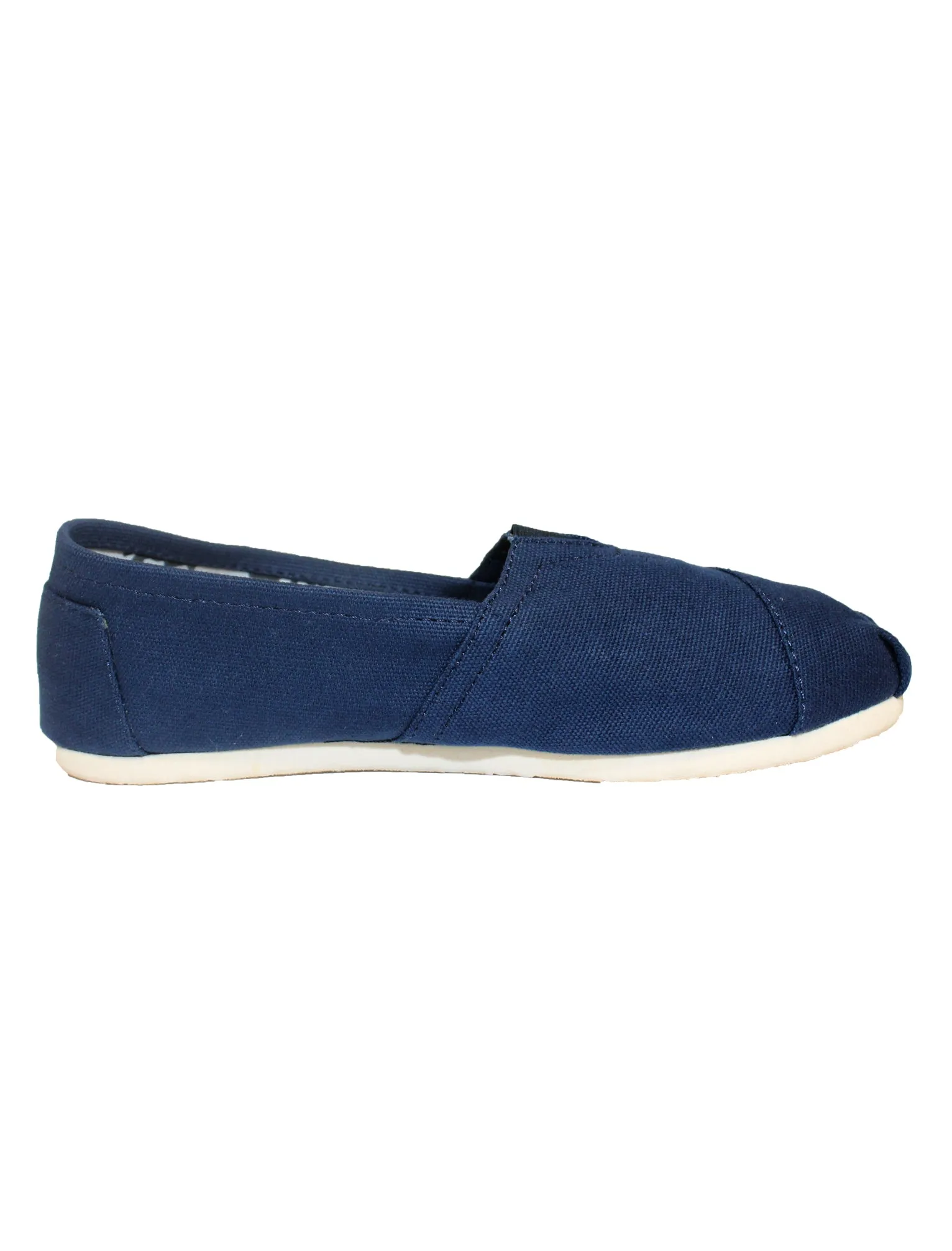 Ladies canvas espadrilles in navy sold by Tokyo Laundry product image thumbnail 2