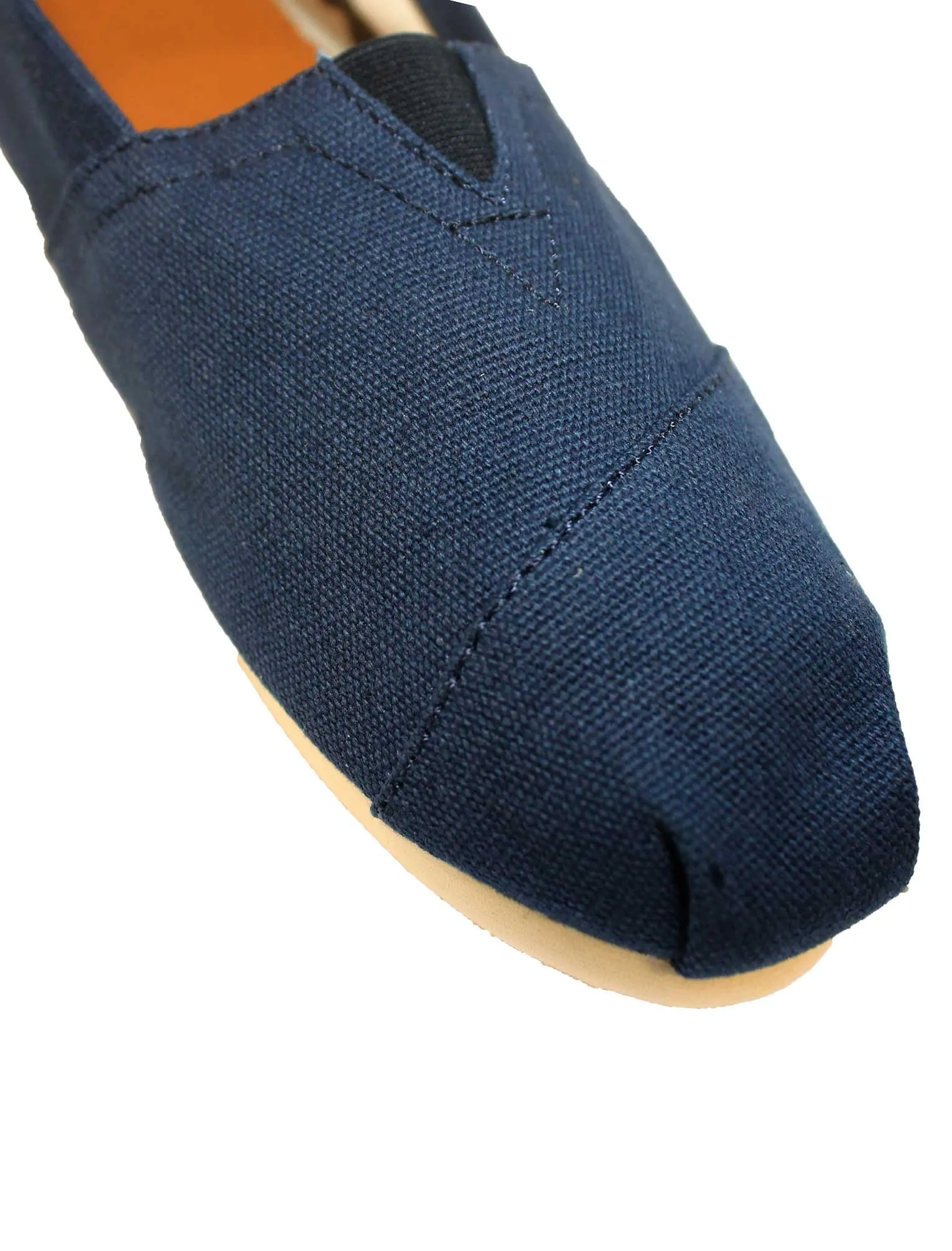 Ladies canvas espadrilles in navy sold by Tokyo Laundry product image thumbnail 3