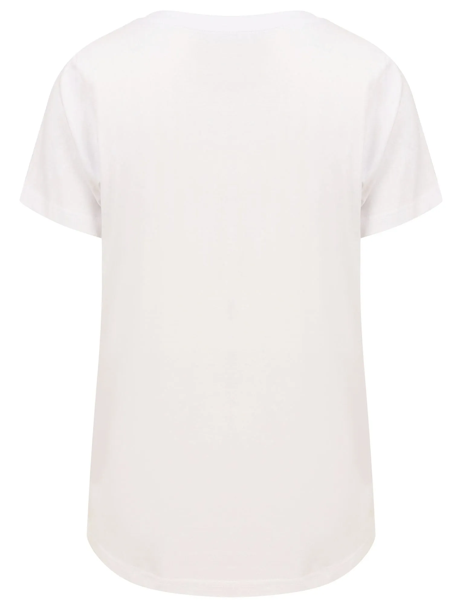 Cala Motif Cotton T-Shirt with Gold Foil Detail in Bright White - Tokyo Laundry sold by Tokyo Laundry product image thumbnail 4