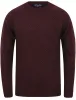 Woodstock Diamond Texture Wool Blend Knitted Jumper in Plum - Tokyo Laundry sold by Tokyo Laundry
