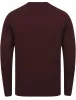 Woodstock Diamond Texture Wool Blend Knitted Jumper in Plum - Tokyo Laundry sold by Tokyo Laundry