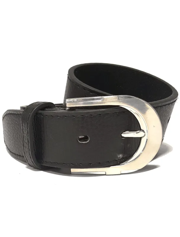 Mens Monty Leather Belt in Black sold by Tokyo Laundry