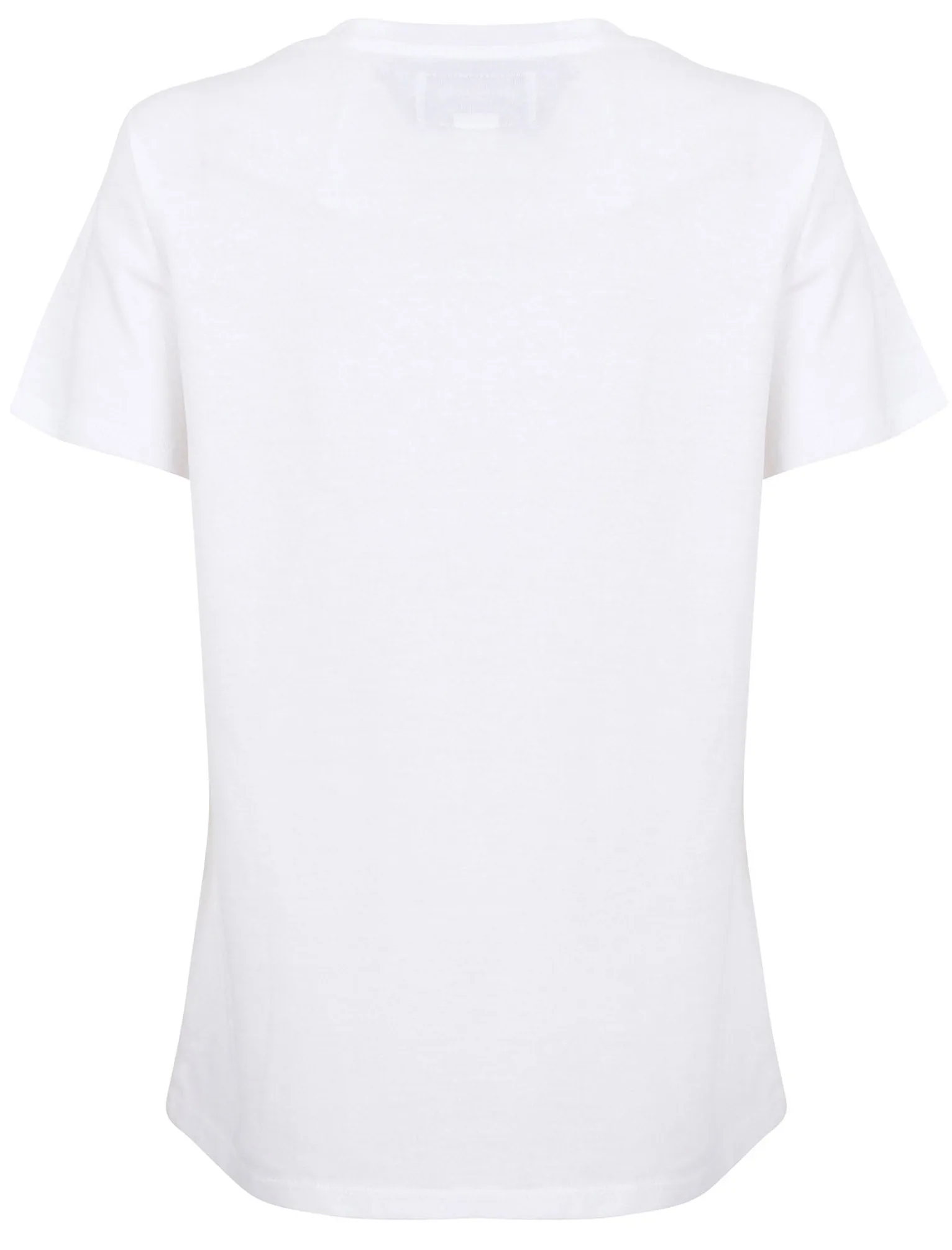 Mackie Cotton Jersey T-Shirt with Flocked Motif In Optic White - Tokyo Laundry sold by Tokyo Laundry product image thumbnail 4