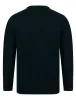 Sudeikis Diamond Texture Wool Blend Knitted Jumper in Ink - Kensington Eastside sold by Tokyo Laundry
