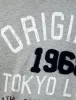 OG Tokyo Motif Cotton T-Shirt in Mid Grey Marl - Tokyo Laundry sold by Tokyo Laundry