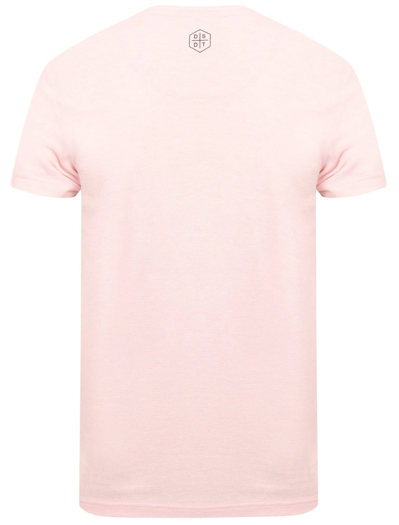 Bax Textured Cotton Slub T-Shirt with Contrast Chest Pocket In Blushing Pink - Dissident sold by Tokyo Laundry product image thumbnail 2