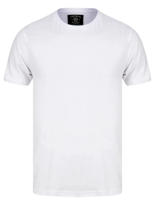 Pitch Crew Neck Cotton T-Shirt in Bright White - Kensington Eastside sold by Tokyo Laundry