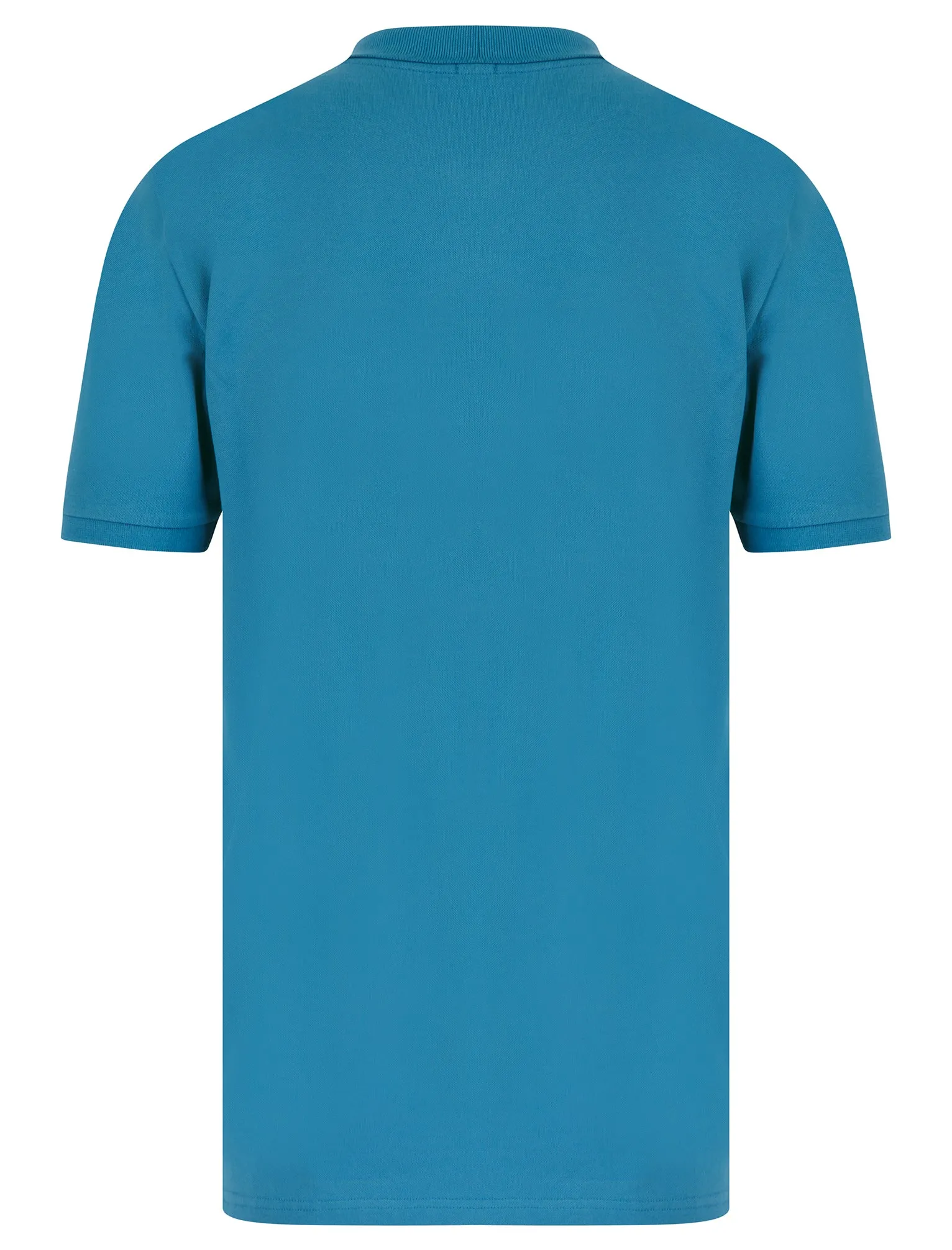 Reeves (2 Pack) Signature Cotton Pique Polo Shirt in Sea Of Belize / Optic White - Tokyo Laundry sold by Tokyo Laundry product image thumbnail 3