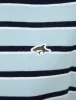 Packham Striped Cotton Pique Polo Shirt In Angel Falls Blue - Le Shark sold by Tokyo Laundry
