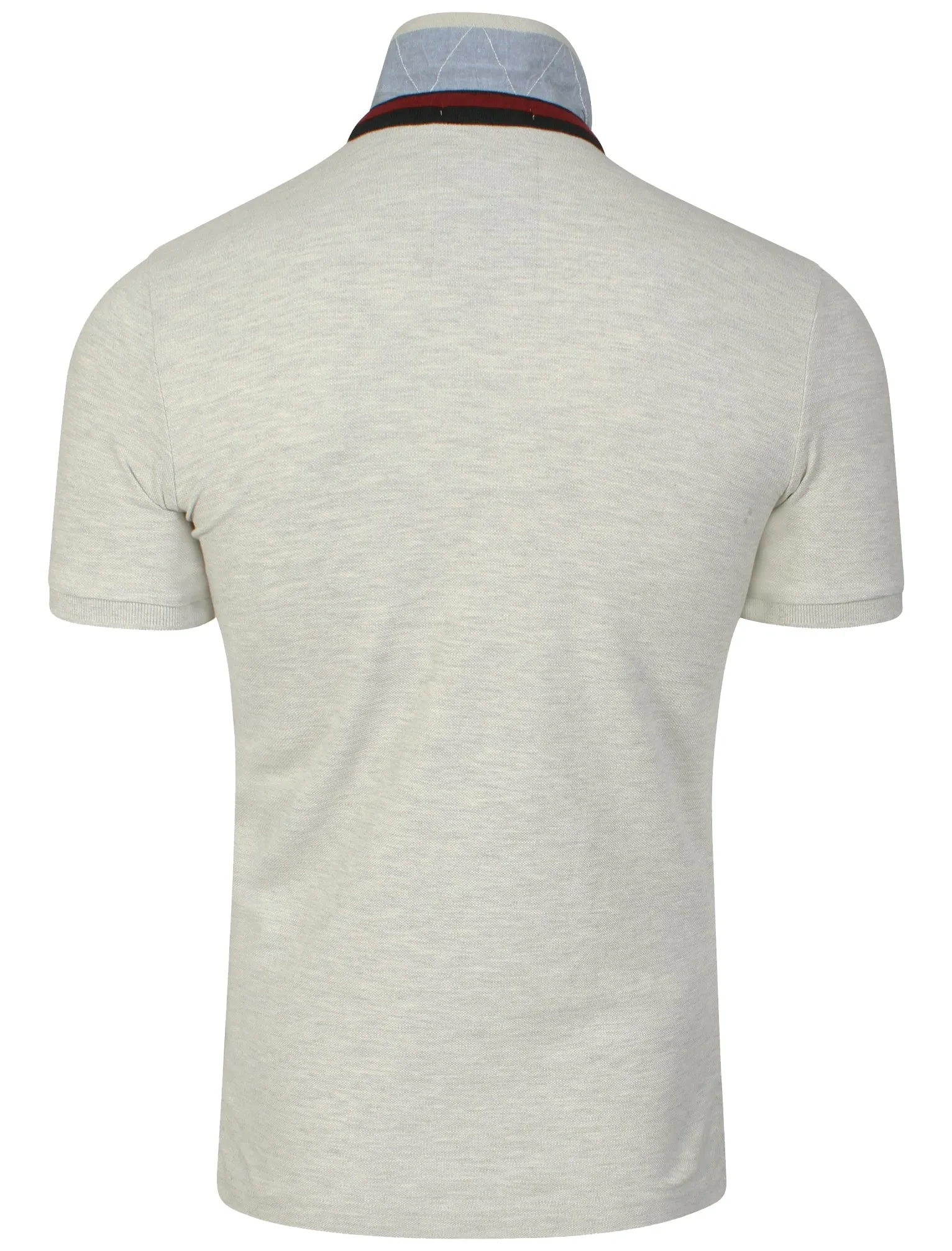 Mora Cove Polo Shirt in Oatgrey Marl - Tokyo Laundry sold by Tokyo Laundry product image thumbnail 3