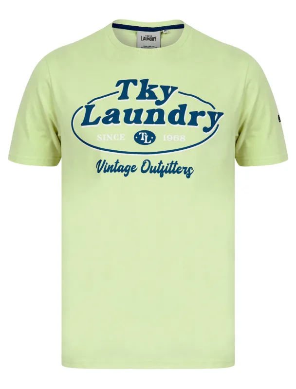 Standard Motif Cotton Jersey T-Shirt in Tender Greens - Tokyo Laundry sold by Tokyo Laundry