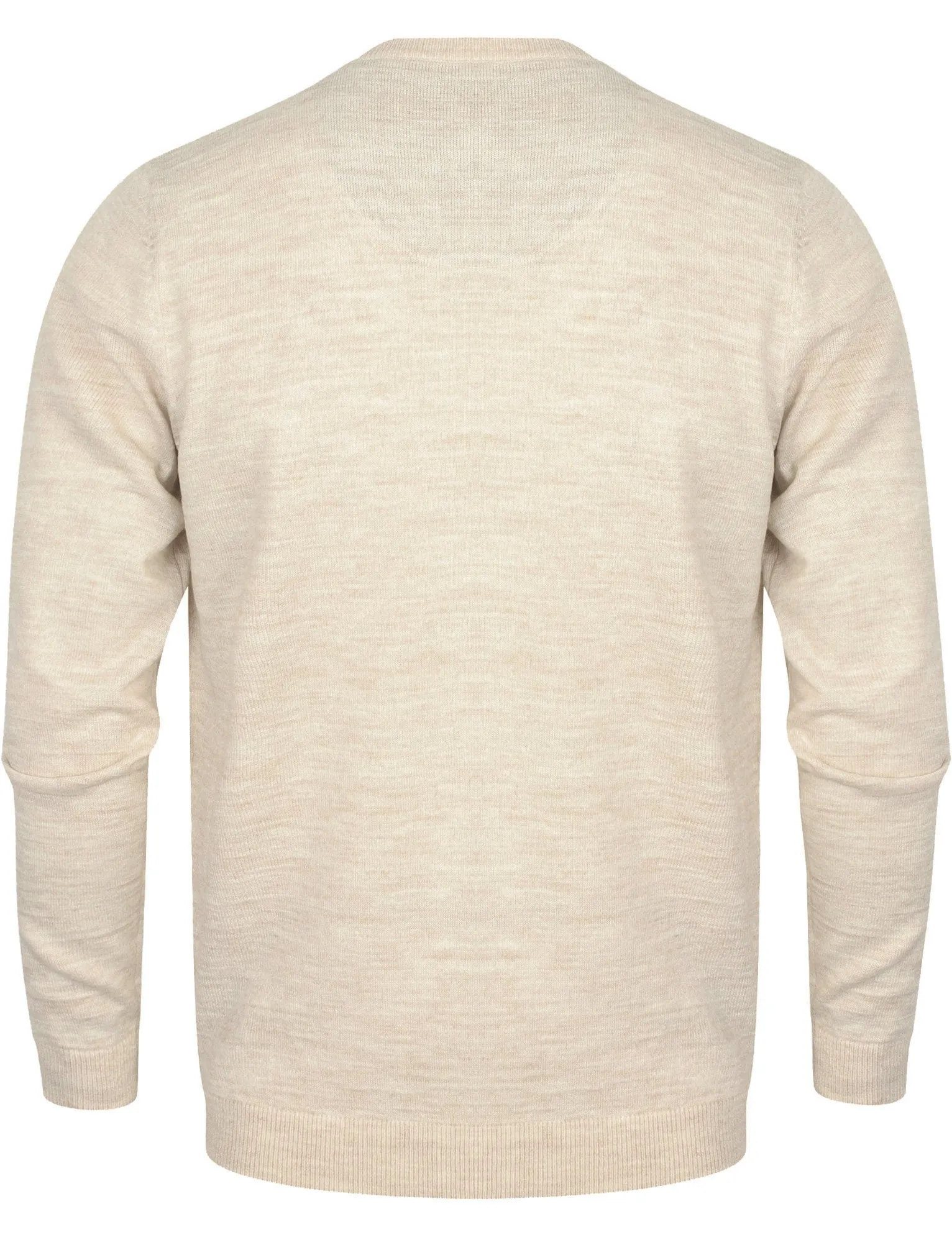 Quarters Wool Blend V Neck Jumper In Oatgrey Marl - Kensington Eastside sold by Tokyo Laundry product image thumbnail 2