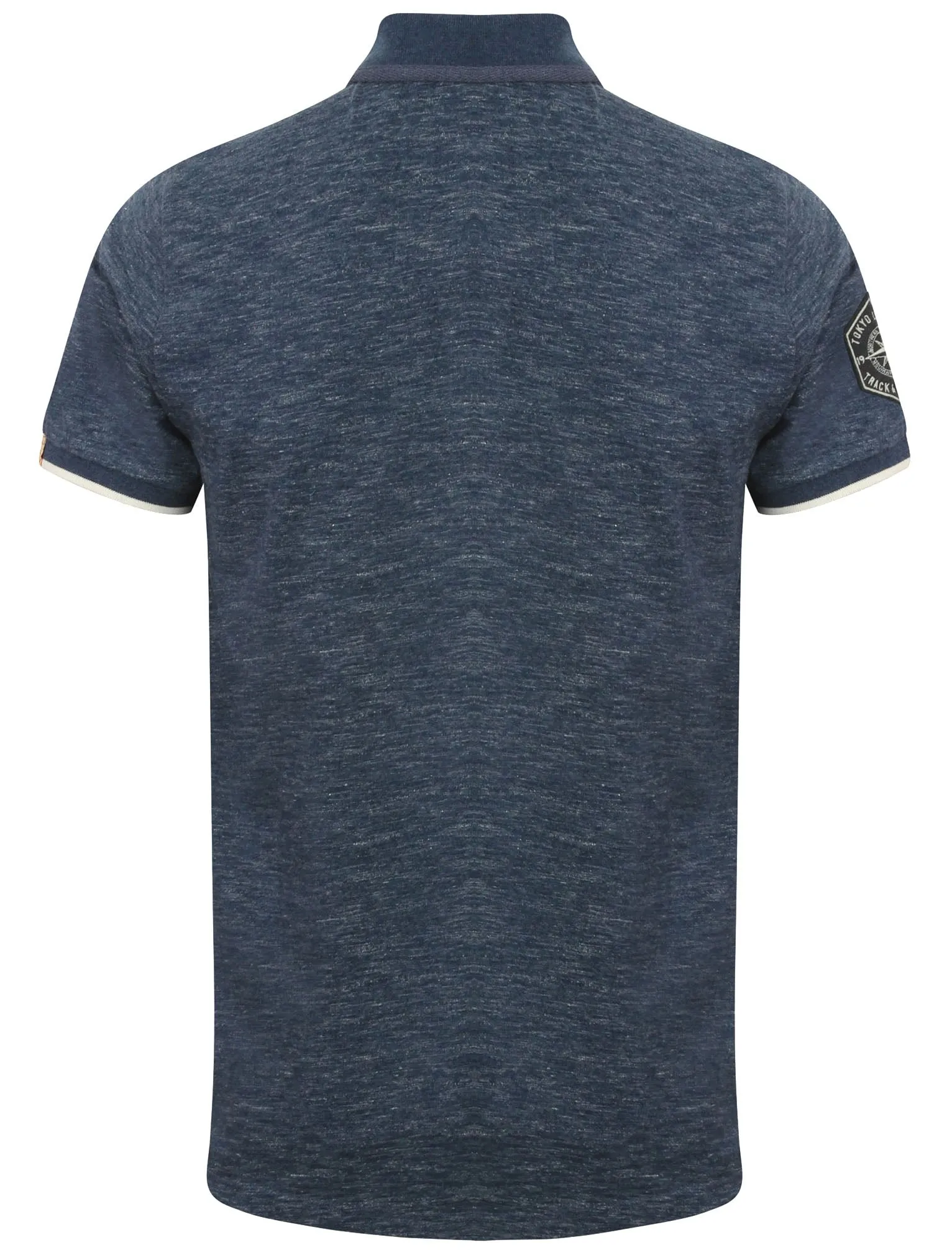 Berling Jersey Polo Shirt in Medieval Blue / Ivory - Tokyo Laundry sold by Tokyo Laundry product image thumbnail 5