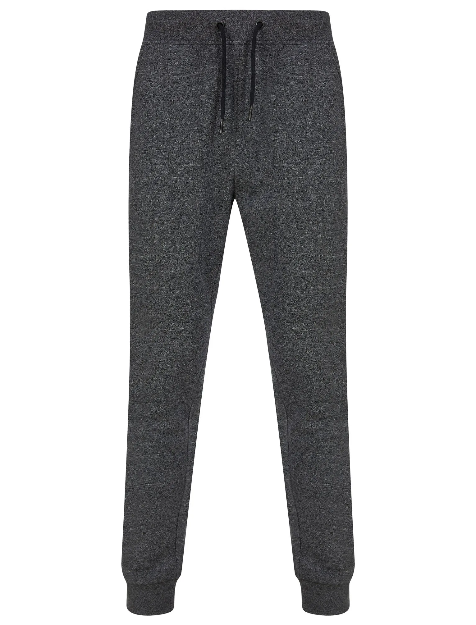Perrins Grindle Brushback Fleece Cuffed Joggers in Black - Dissident sold by Tokyo Laundry product image thumbnail 2