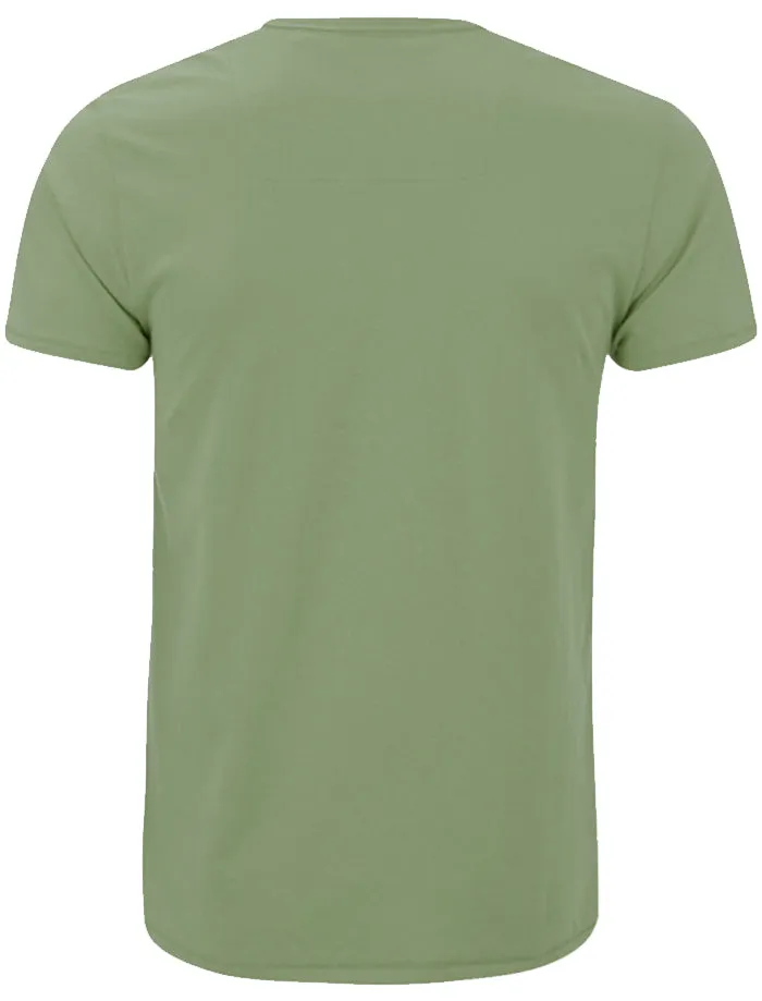 William Basic Crew Neck Cotton T-Shirt in Sage Green sold by Tokyo Laundry product image thumbnail 2