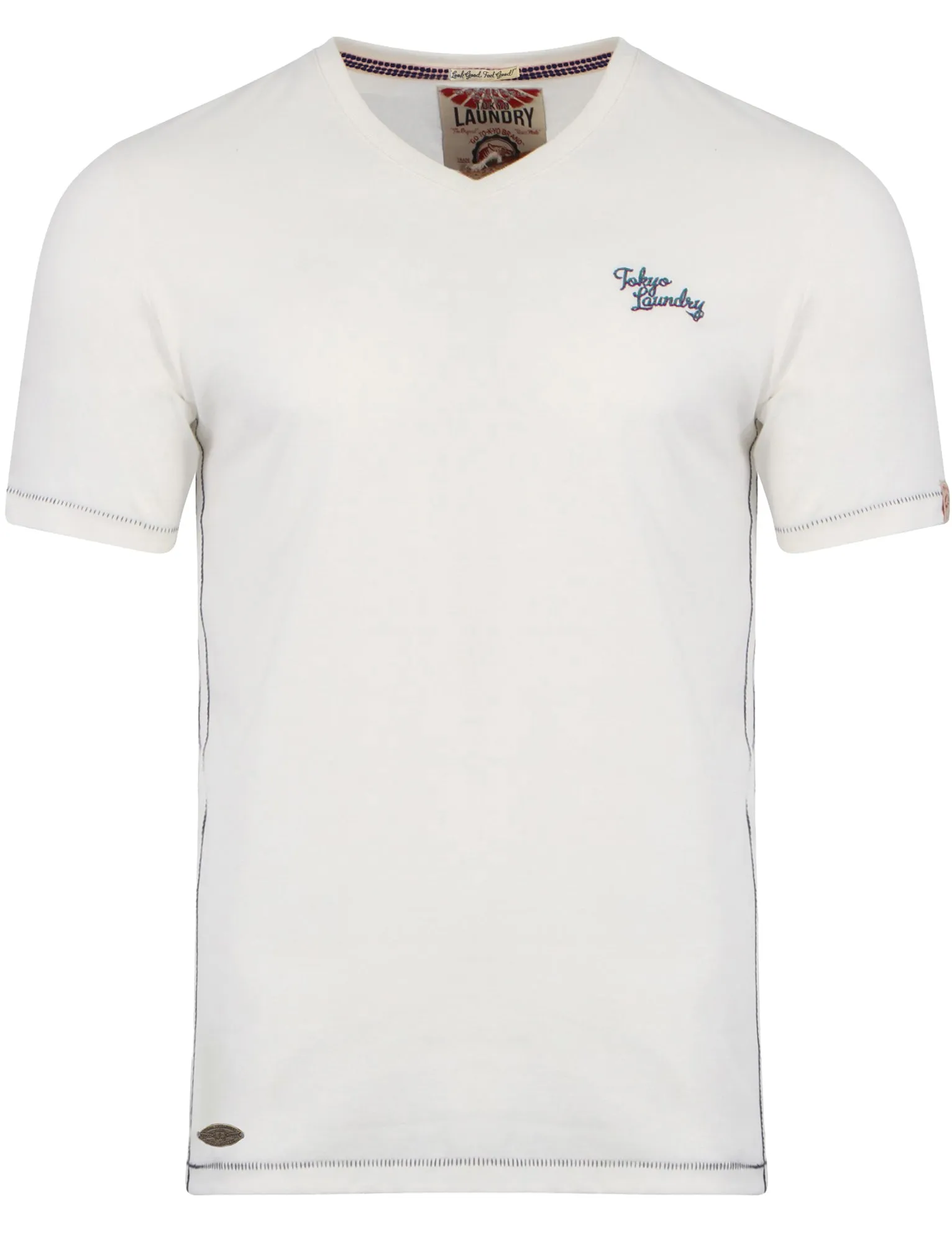 Essential V-neck T-shirt in Optic White - Tokyo Laundry sold by Tokyo Laundry