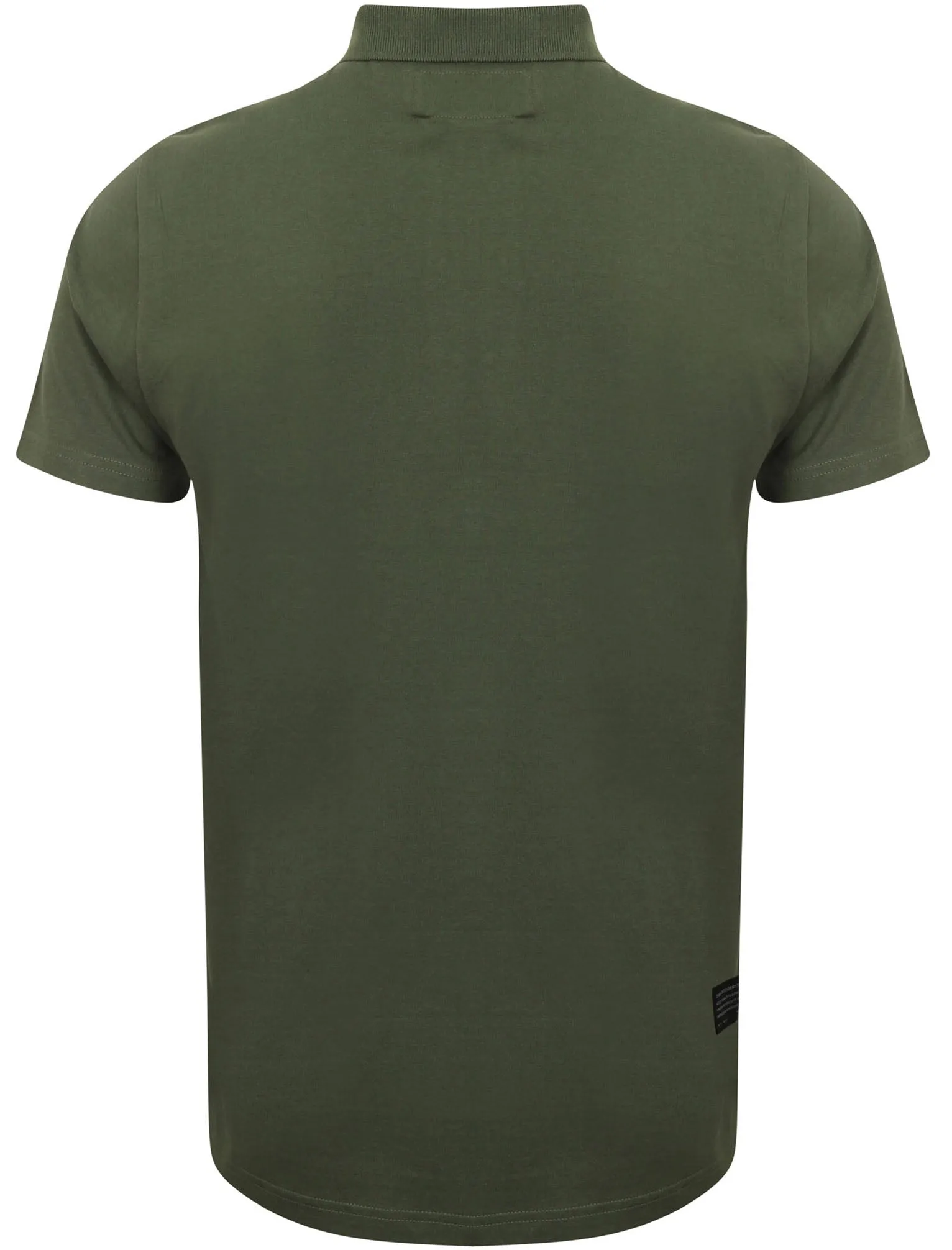 Dunloe Ottoman Stripe Polo Shirt in Thyme - Dissident sold by Tokyo Laundry product image thumbnail 2