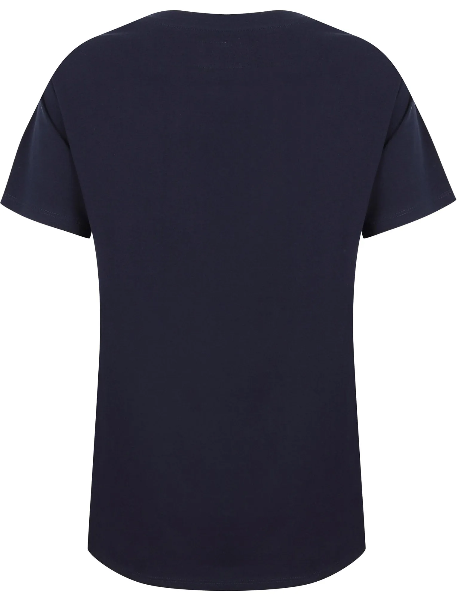 Jemima Crew Neck Cotton Jersey T-Shirt In Peacoat Blue - Tokyo Laundry sold by Tokyo Laundry product image thumbnail 3