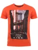 Dissident Walk The Line Orange T-Shirt sold by Tokyo Laundry