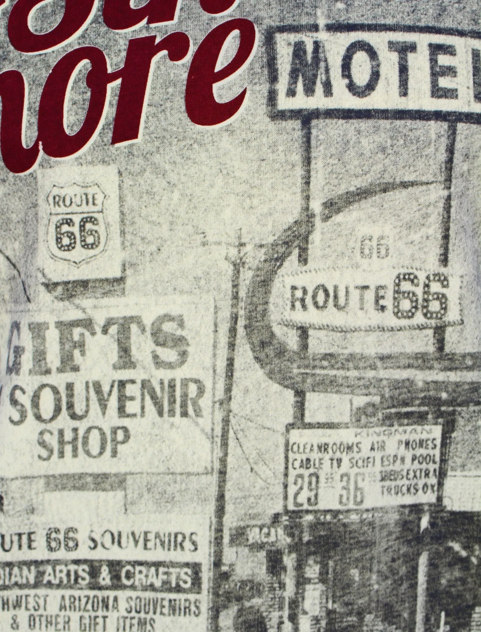 Gift Shop Print T-Shirt in Pale Yellow - South Shore sold by Tokyo Laundry product image thumbnail 3