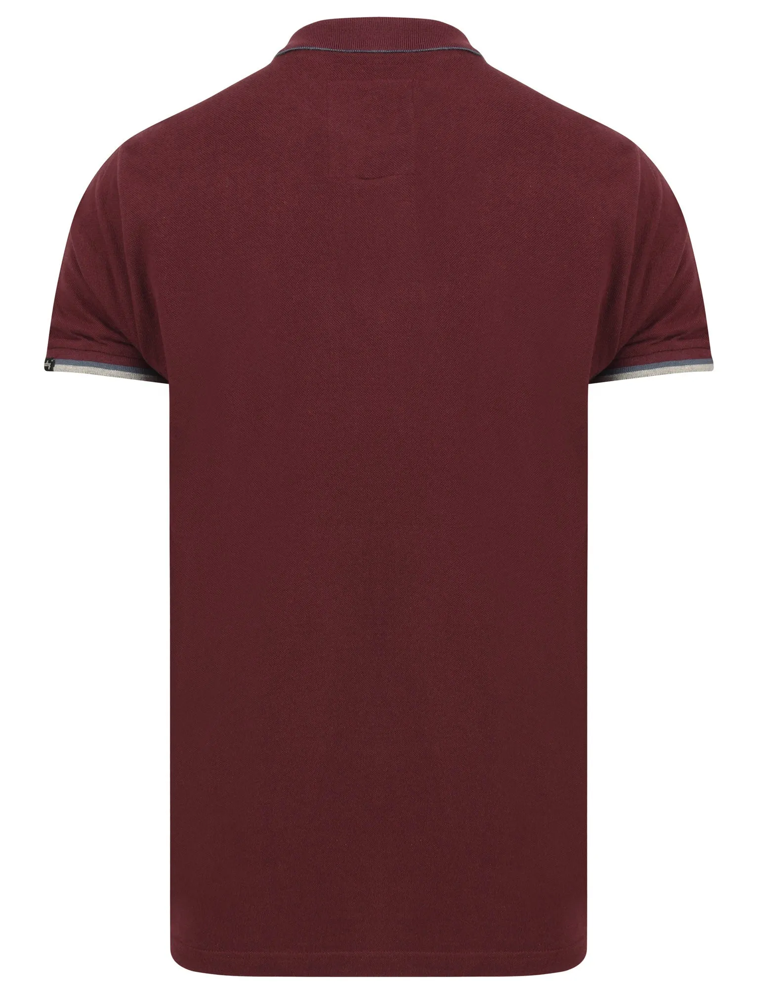 Kaikoura 2 Applique Cotton Pique Polo Shirt in Winetasting - Tokyo Laundry sold by Tokyo Laundry product image thumbnail 2