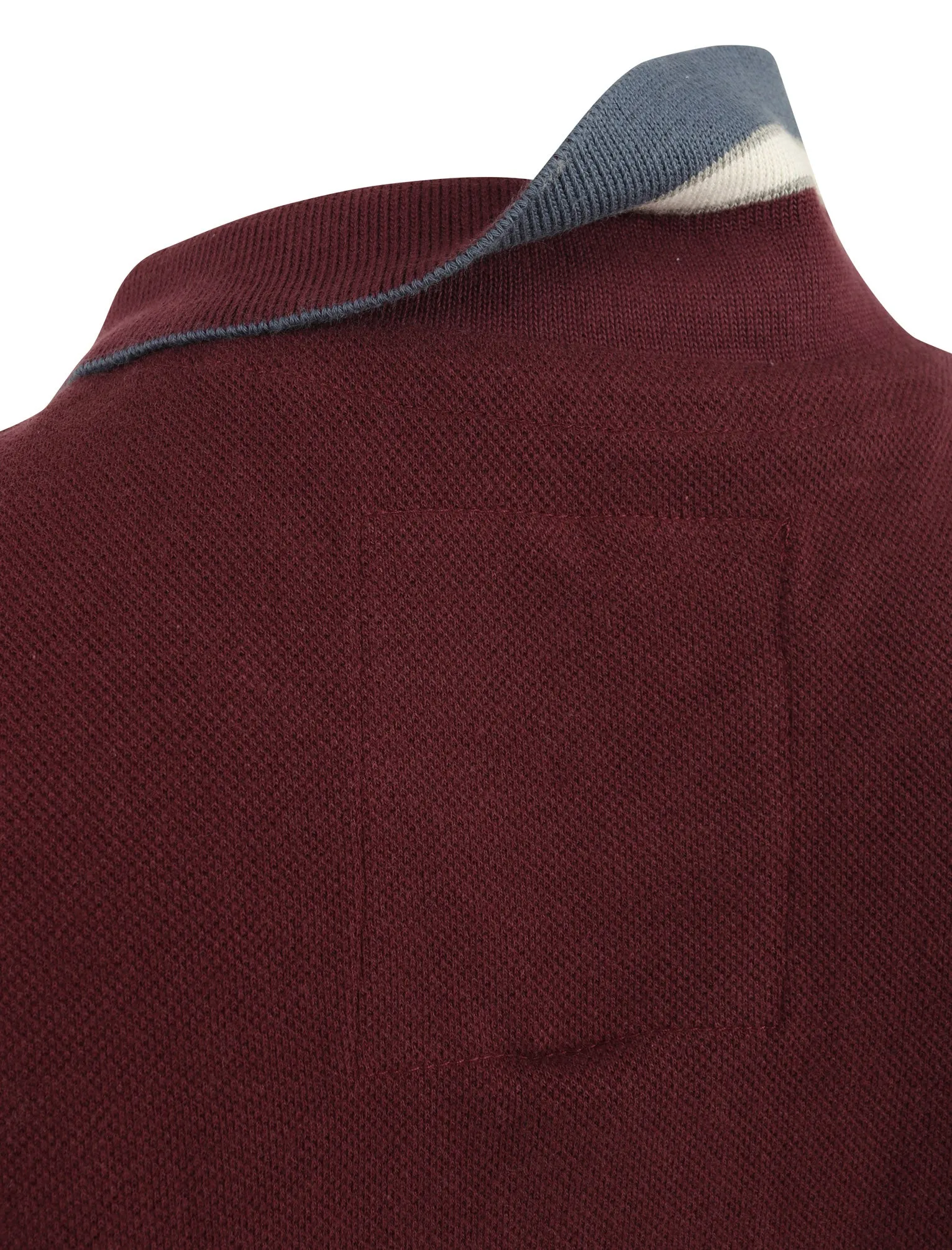 Kaikoura 2 Applique Cotton Pique Polo Shirt in Winetasting - Tokyo Laundry sold by Tokyo Laundry product image thumbnail 4