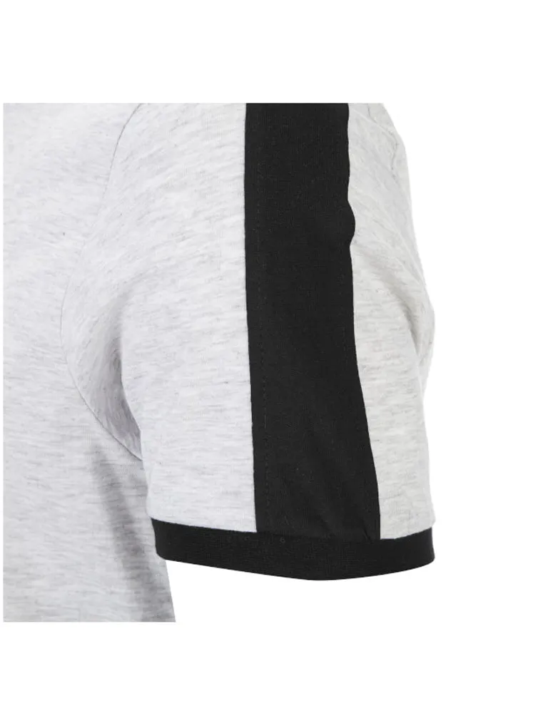 Pete Shoulder Panel Jersey Marl Ringer T-Shirt in Ecru sold by Tokyo Laundry product image thumbnail 4