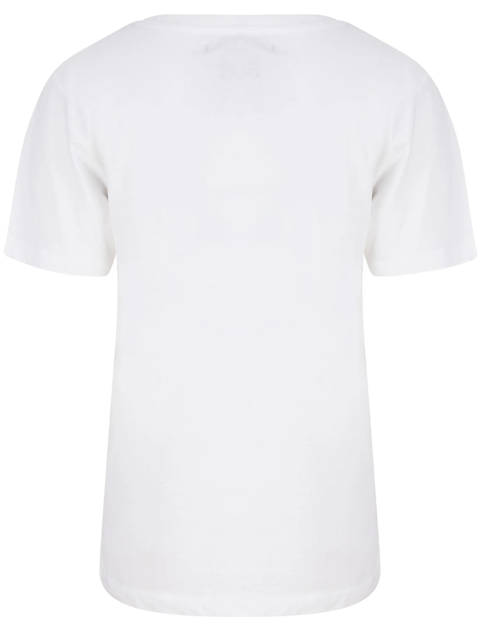 Heart Paris Motif Cotton T-Shirt with Gold Foil Detail in Optic White - Weekend Vibes sold by Tokyo Laundry product image thumbnail 2